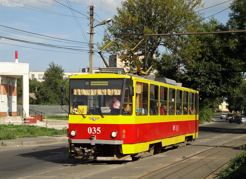 Курск, Tatra T6B5SU № 035