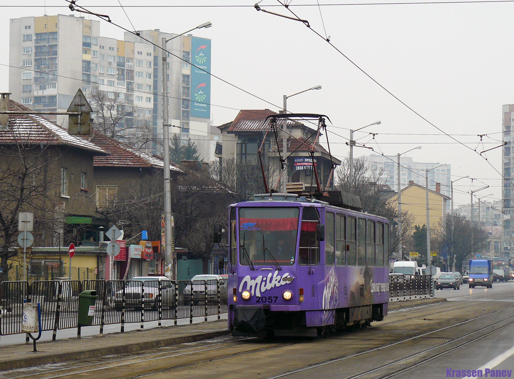 София, Tatra T6A2SF № 2057
