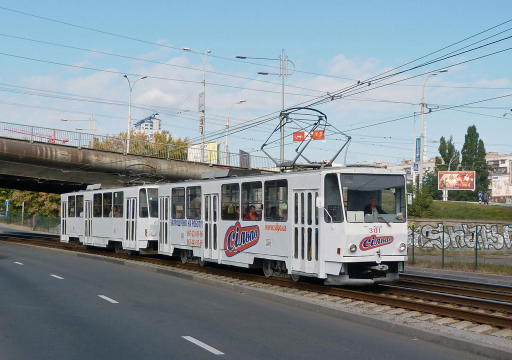 Киев, Tatra T6B5SU № 301