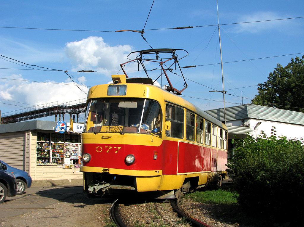 Орёл, Tatra T3SU № 077