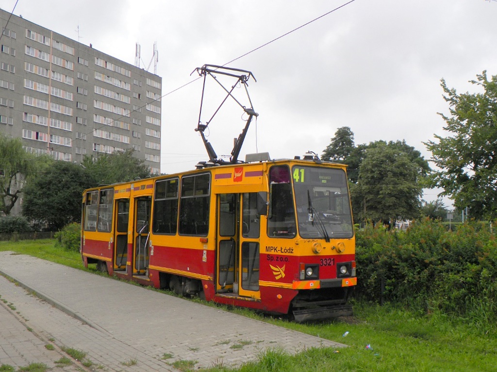 Lodzė, Konstal 805Na nr. 3321