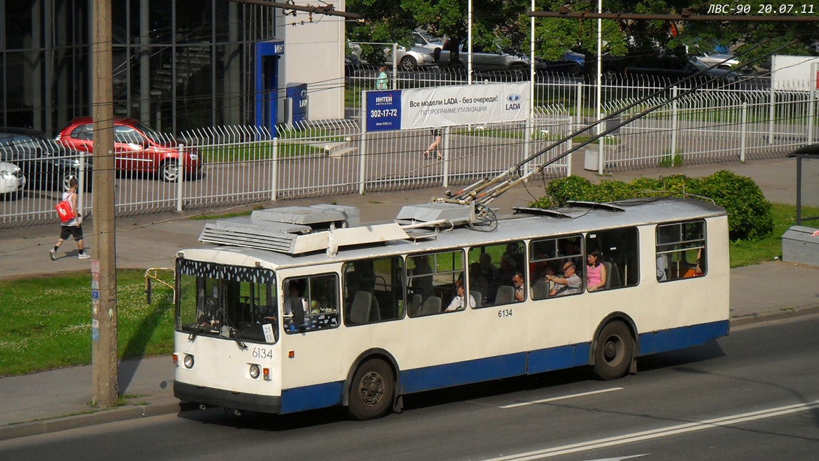 Санкт-Петербург, ВЗТМ-5284 № 6134