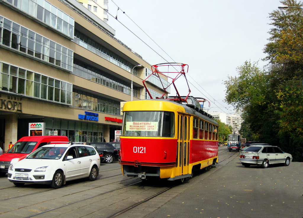 Moskau, Tatra T3SU (2-door) Nr. 0121