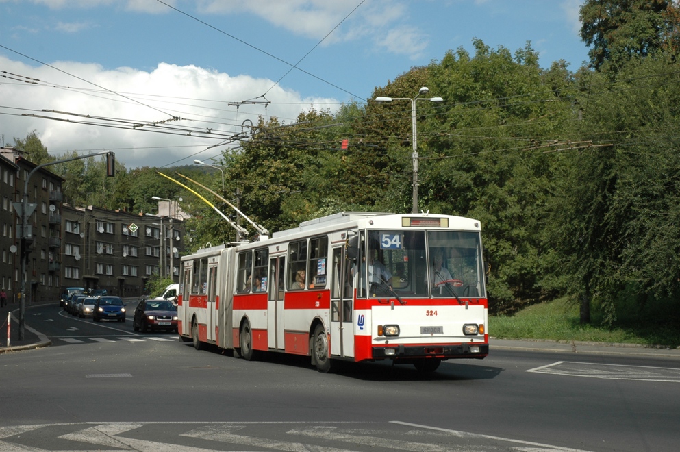 Усти-над-Лабем, Škoda 15Tr02/6 № 524