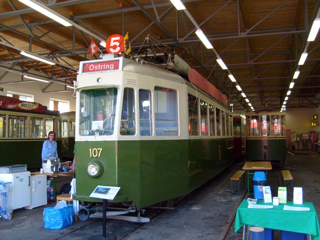 Берн, SWS/MFO/BBC Be 4/4 № 107