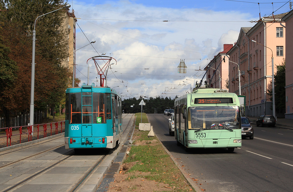 Минск, БКМ 321 № 5553; Минск, БКМ 60102 № 035