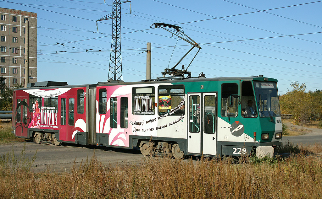 Temirtau, Tatra KT4DM № 228 Temirtau, Tatra KT4DM № 228