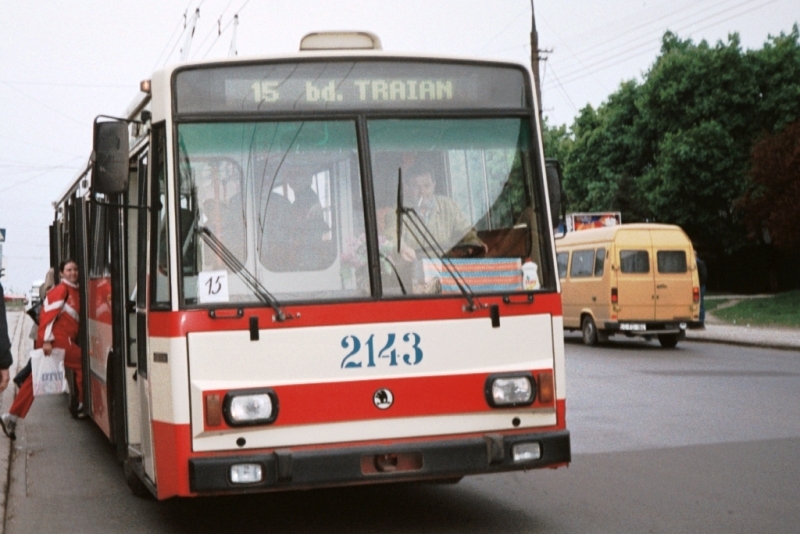 Кишинёв, Škoda 14TrDT/6M № 2143