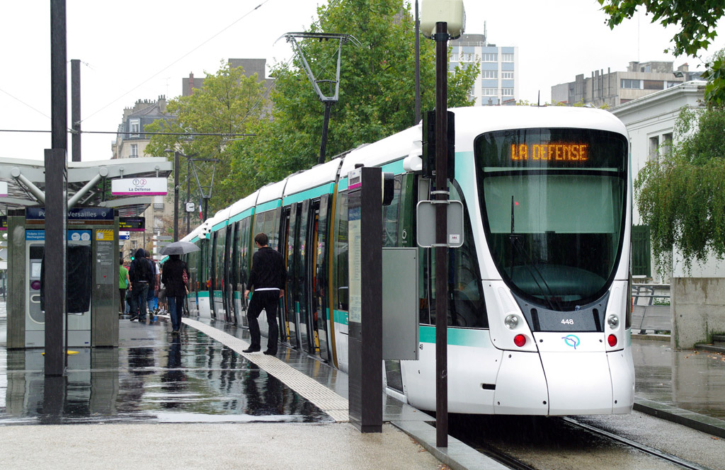 Париж -  Версаль -  Ивелин, Alstom Citadis 302 № 448