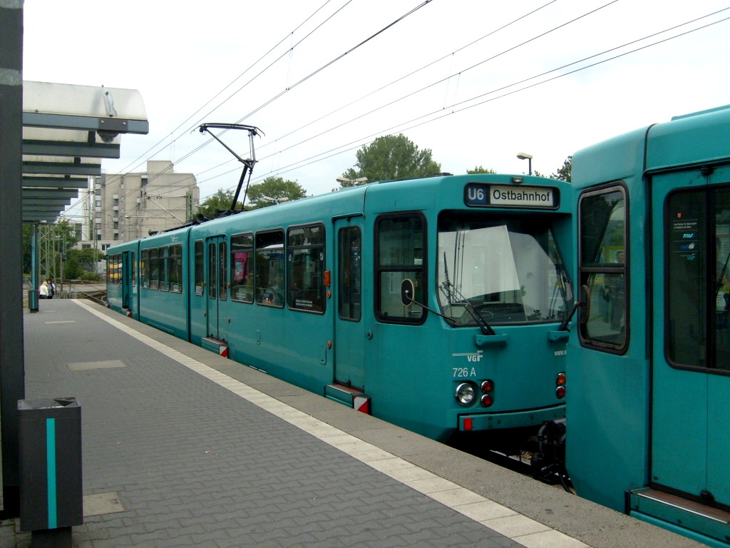 Франкфурт-на-Майне, Duewag Ptb № 726