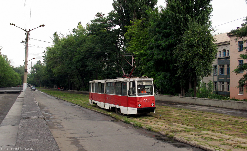 Кривой Рог, 71-605 (КТМ-5М3) № 417