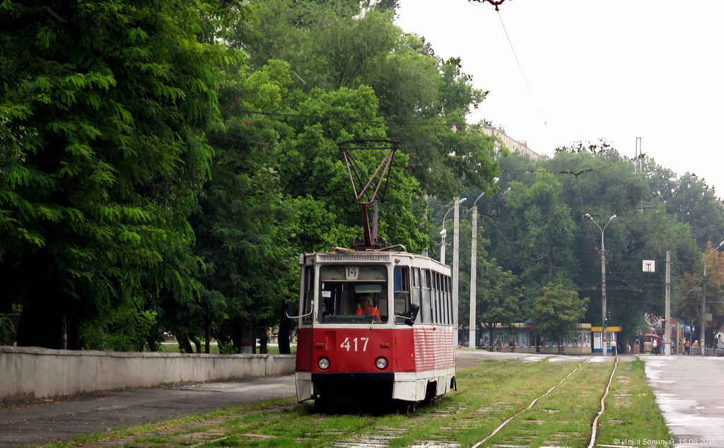 Кривой Рог, 71-605 (КТМ-5М3) № 417