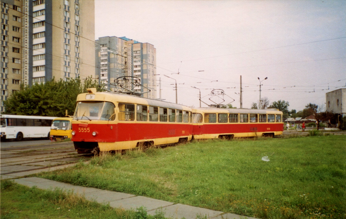Киев, Tatra T3SU № 5555