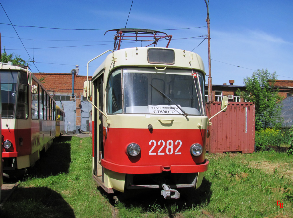 Ижевск, Tatra T3SU (двухдверная) № 2282