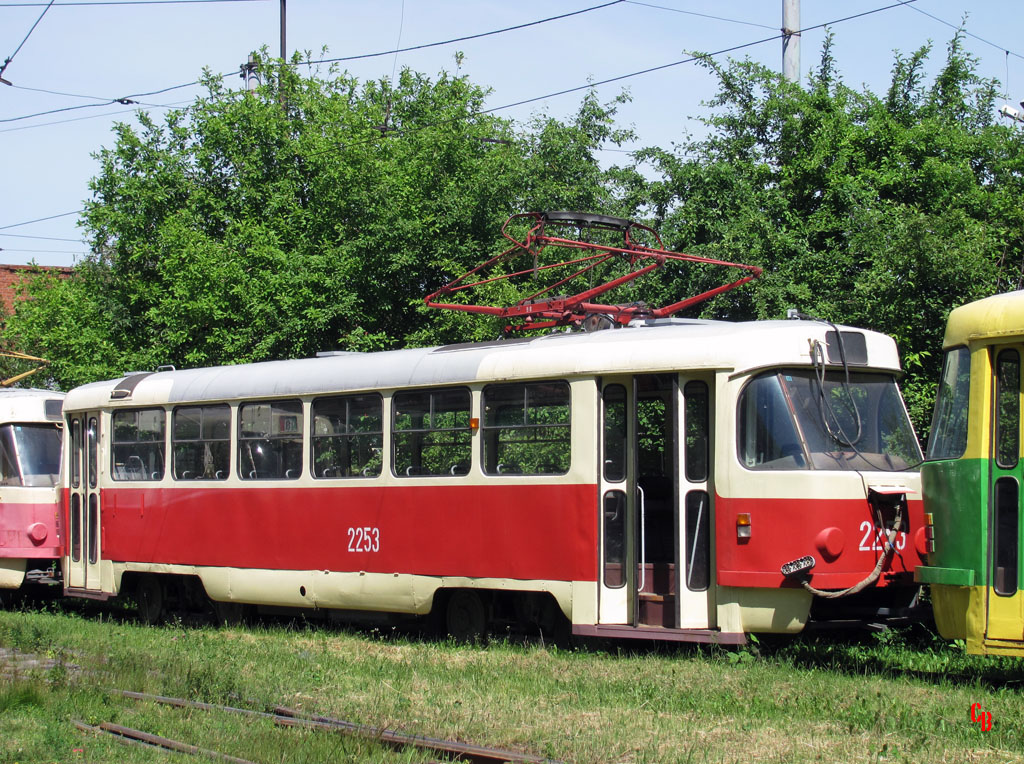 Ижевск, Tatra T3SU (двухдверная) № 2253