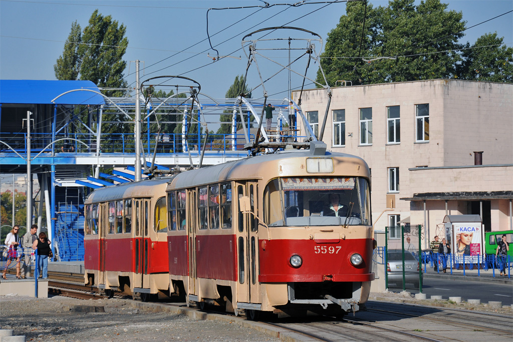 Киев, Tatra T3SU № 5597