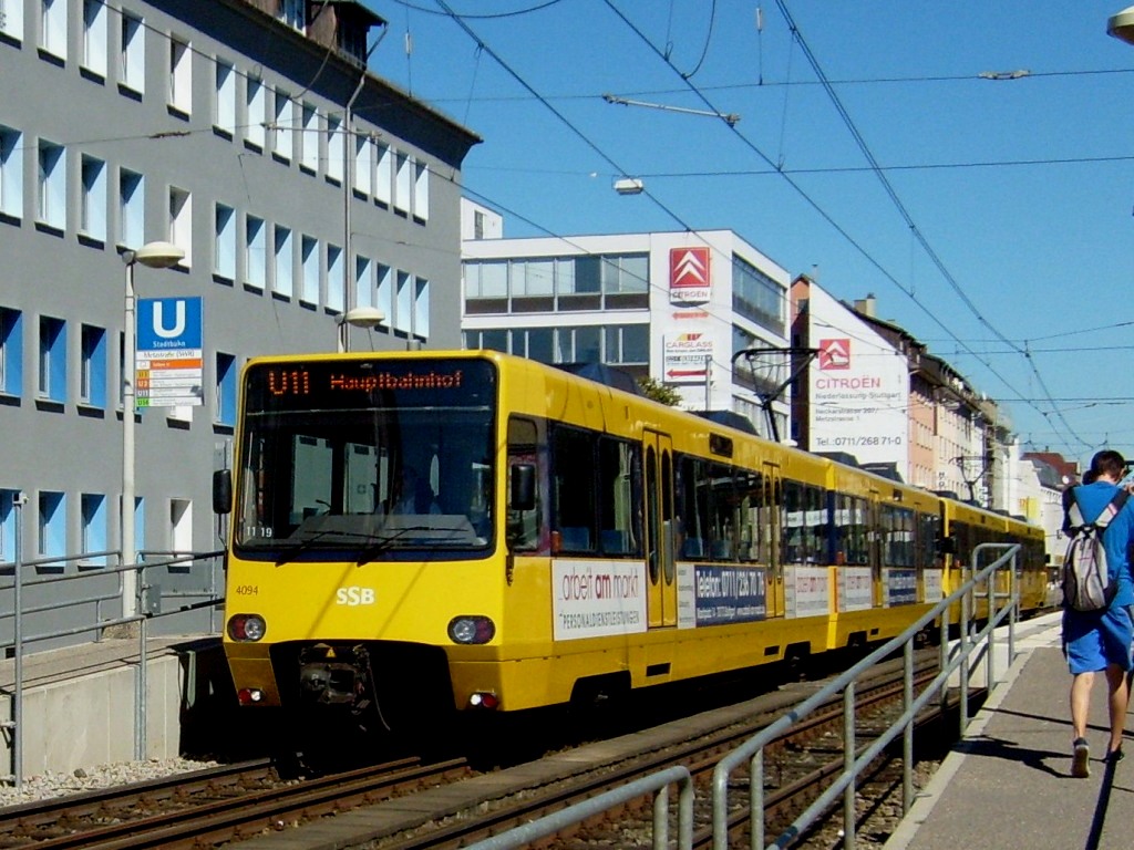 Штутгарт, Duewag DT8.S № 4093
