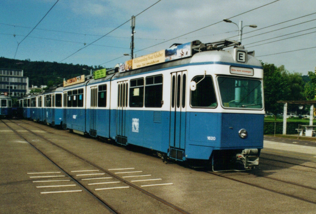 Цюрих, SWS/SIG/BBC Be 4/6 "Mirage" № 1620