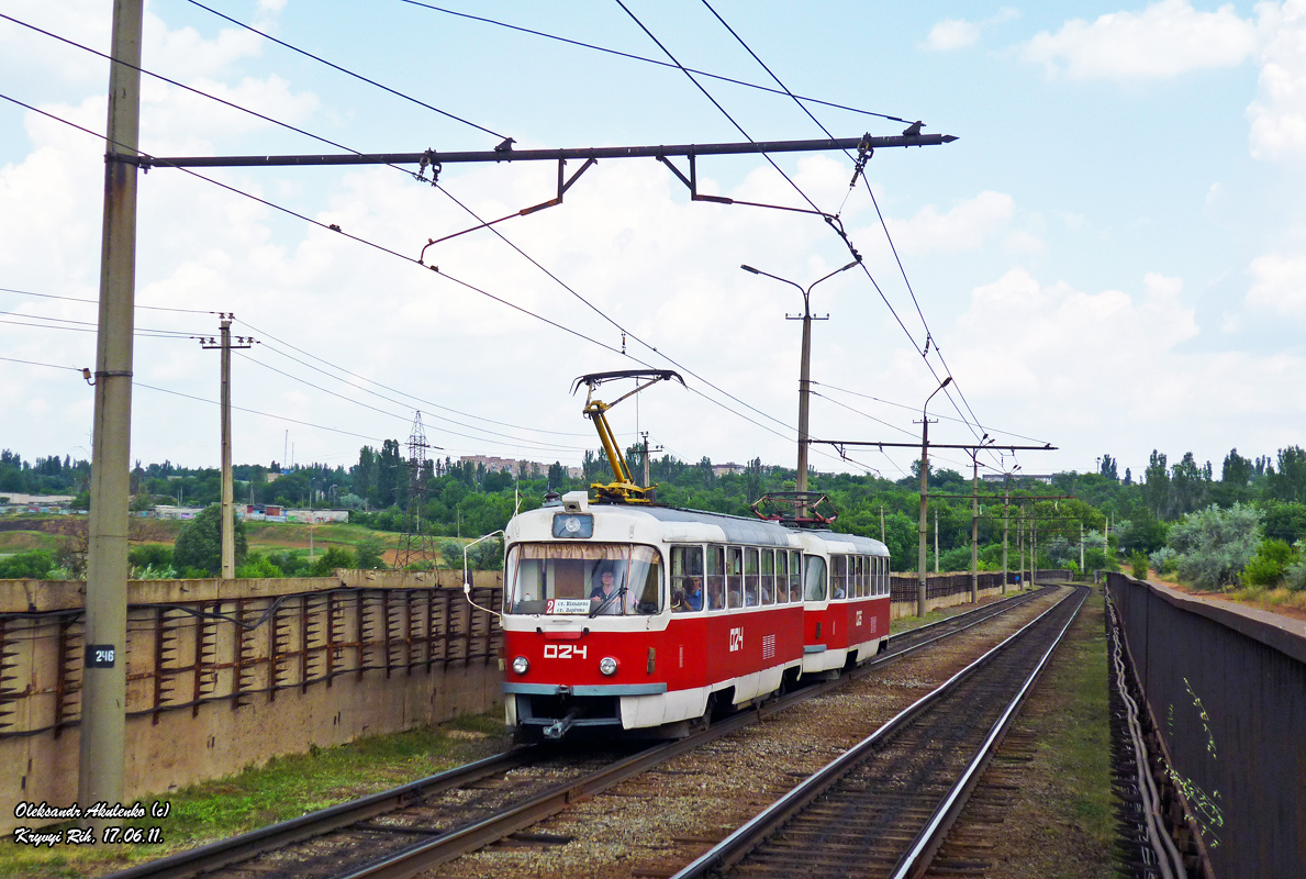 Krywyj Rih, Tatra T3SU Nr. 024