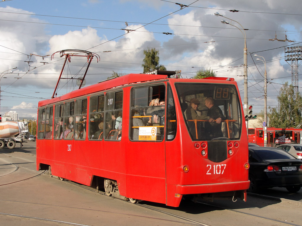 Казань, 71-134АЭ (ЛМ-99АЭ) № 2107