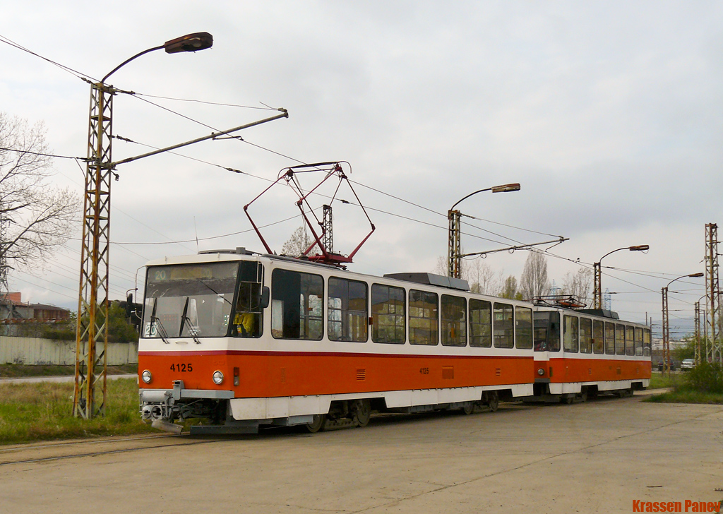 София, Tatra T6B5B № 4125