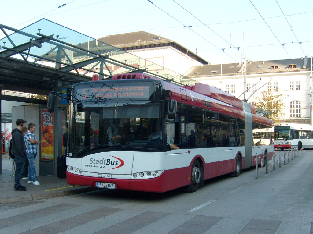 Зальцбург, Solaris Trollino III 18 AC № 315