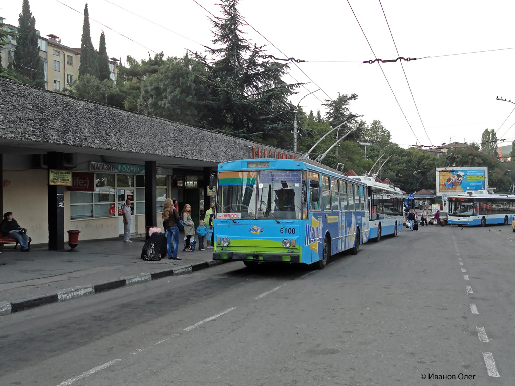 Crimean trolleybus, Škoda 14Tr89/6 Br. 6100