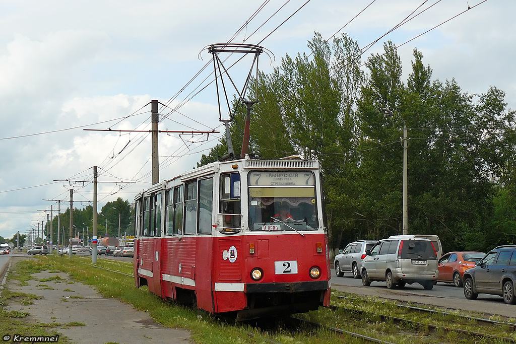 Омск, 71-605 (КТМ-5М3) № 2