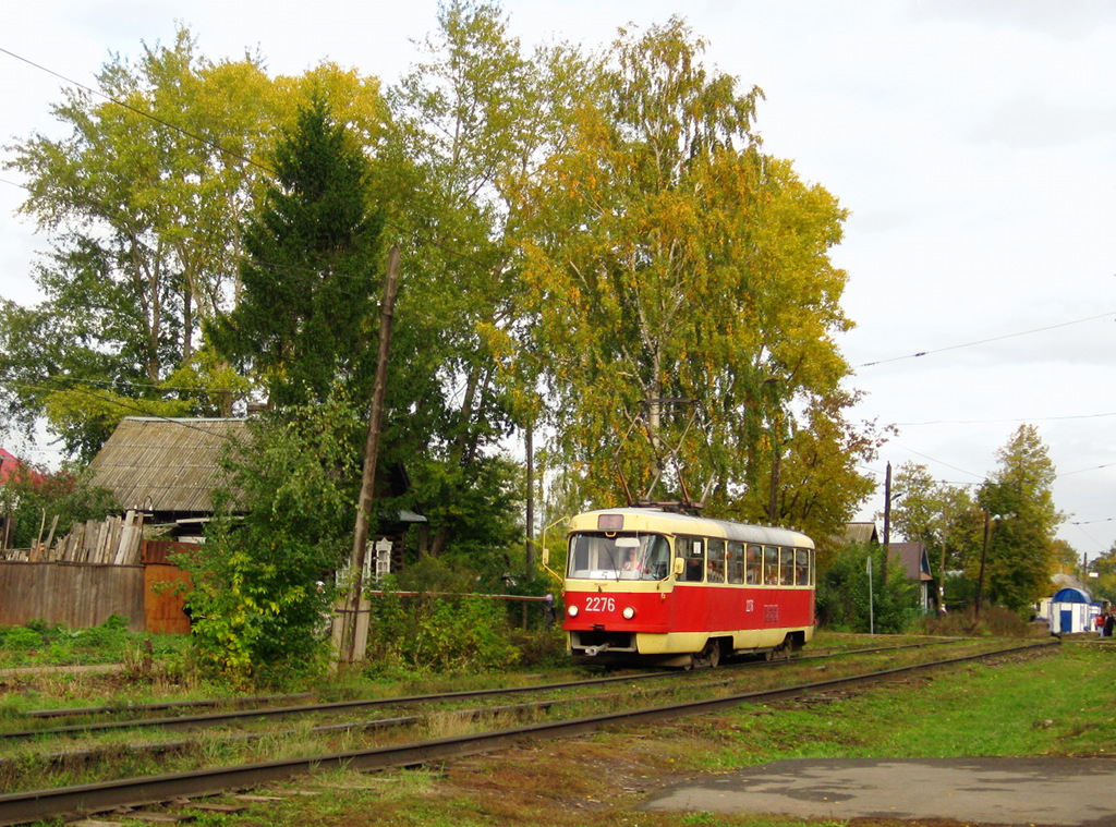 Ижевск, Tatra T3SU (двухдверная) № 2276