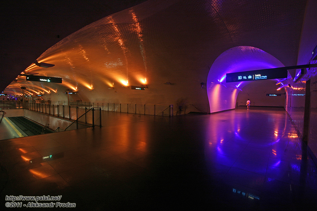 Lissaboni linnastu — Metro: Linha Azul (Blue Line); Lissaboni linnastu — Metro: Linha Verde (Green Line)