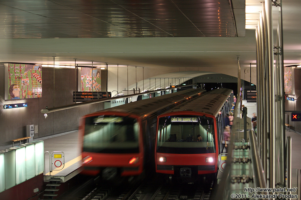 ლისაბონის აგლომერაცია — Metro: Linha Verde (Green Line)