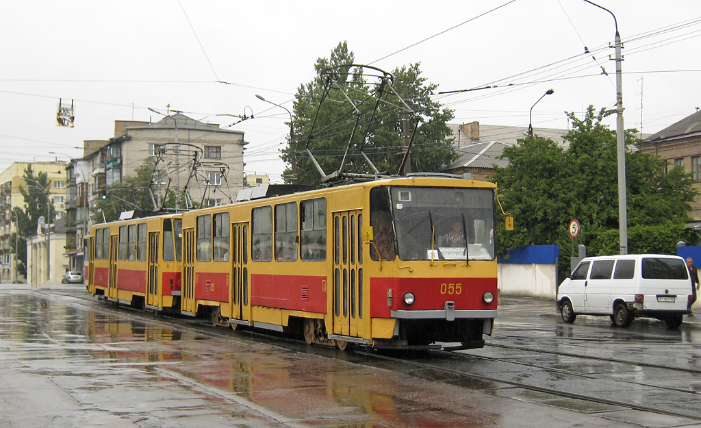 Киев, Tatra T6B5SU № 055