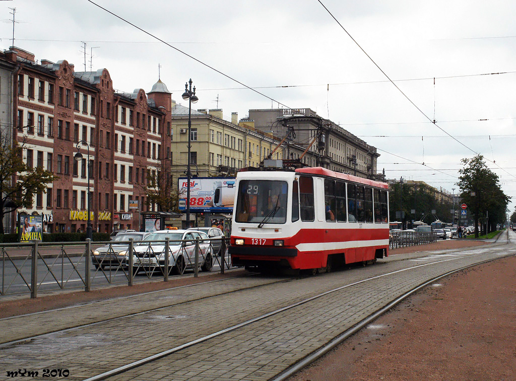 Санкт-Петербург, 71-134А (ЛМ-99АВ) № 1317