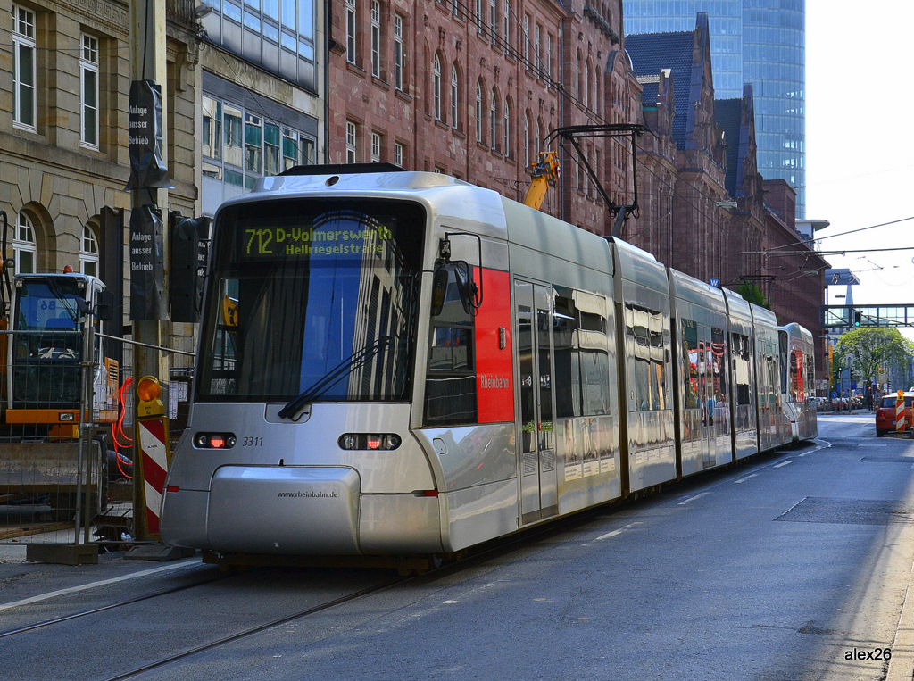 Дюссельдорф, Siemens Combino NF8U № 3311