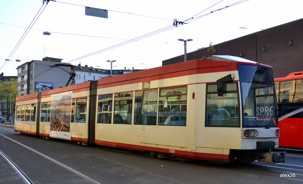 Düsseldorf, Duewag NF6 № 2130 Düsseldorf, Duewag NF6 № 2130