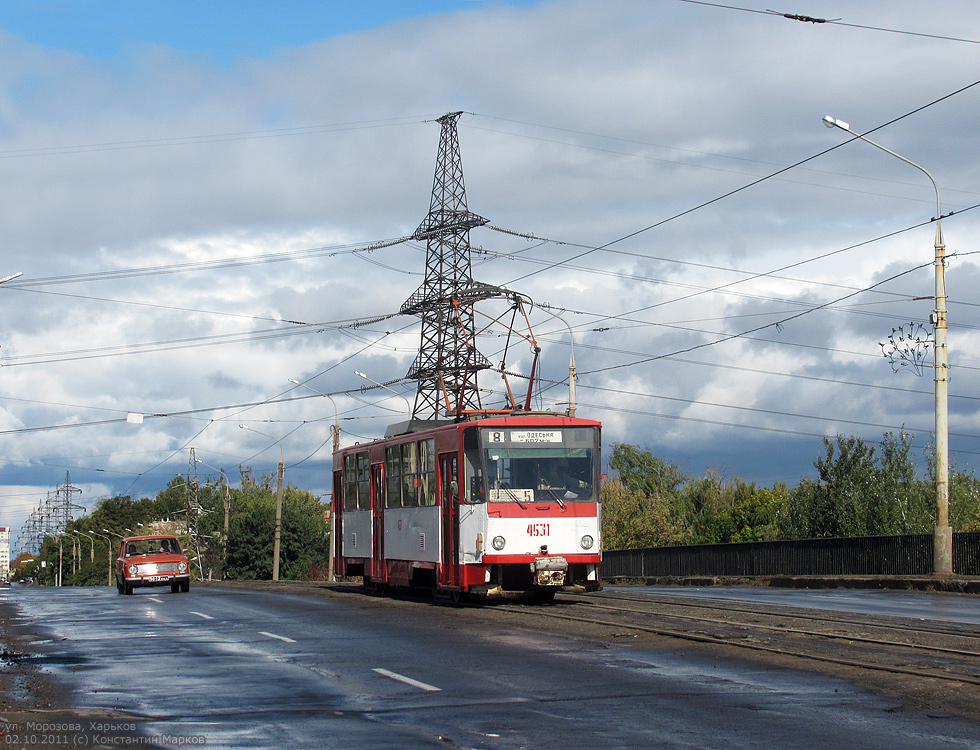 Харьков, Tatra T6B5SU № 4531