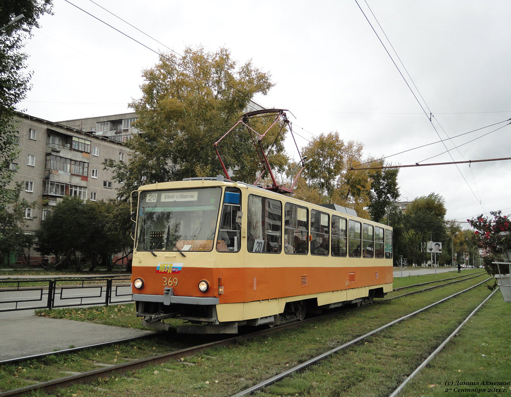 Екатеринбург, Tatra T6B5SU № 369