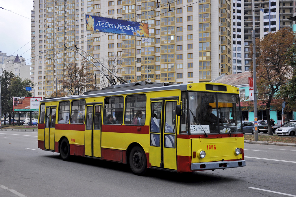 Киев, Škoda 14Tr89/6 № 1006