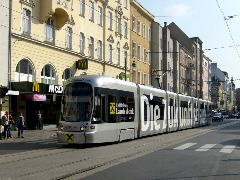 Линц, Bombardier Cityrunner № 031