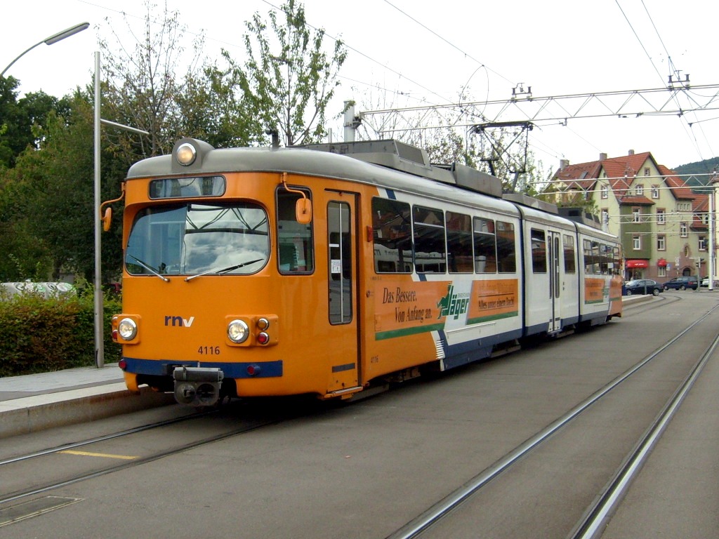 Рейн-Неккар, Duewag GT8K № 116