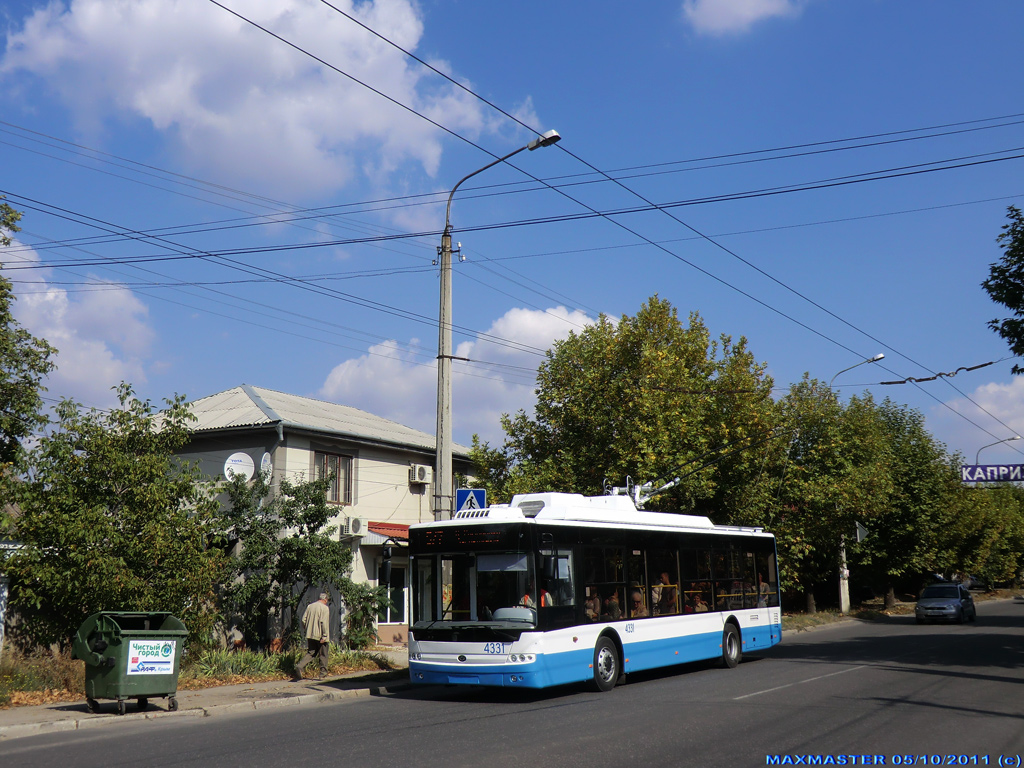 Крымский троллейбус, Богдан Т70110 № 4331
