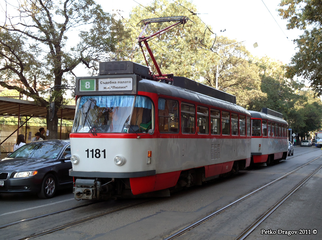 София, Tatra T4DC № 1181