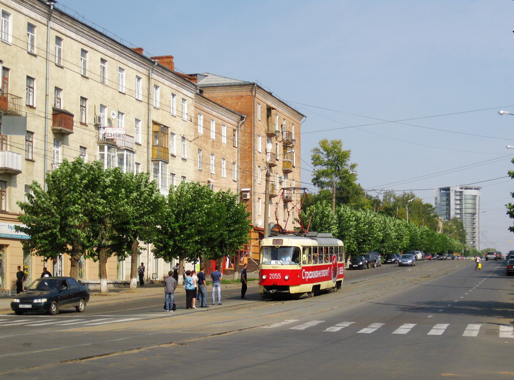 Іжэўск, Tatra T3SU мод. Ижевск № 2055