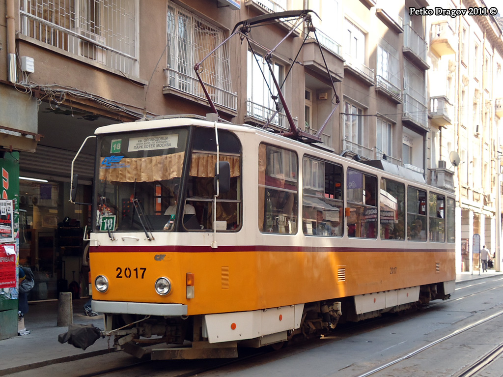 София, Tatra T6A2B № 2017