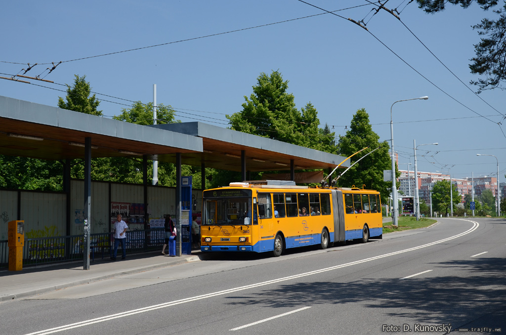 Злин, Škoda 15Tr13/6M № 360