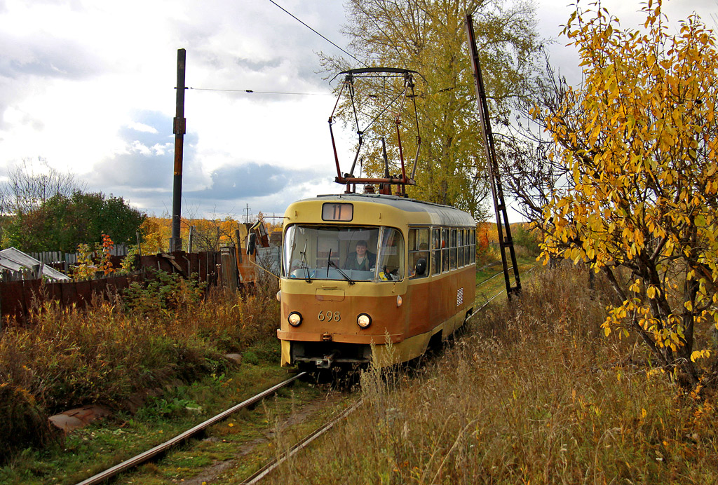 Екатеринбург, Tatra T3SU № 698