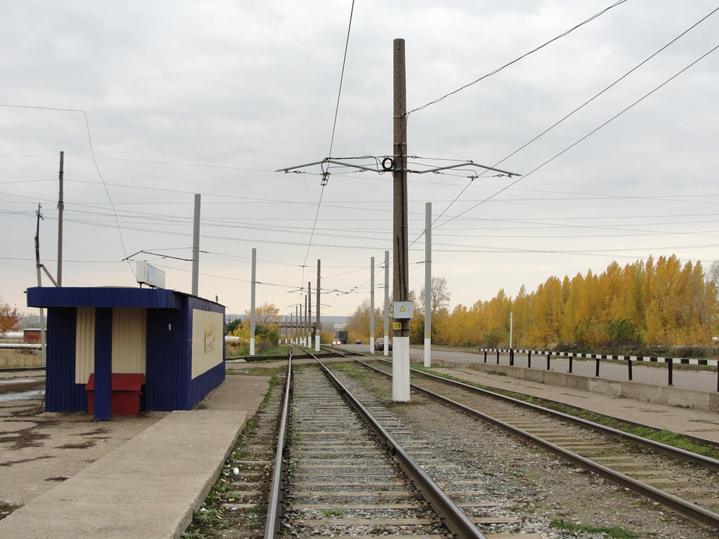 Нижнекамск — Трамвайные линии и кольца