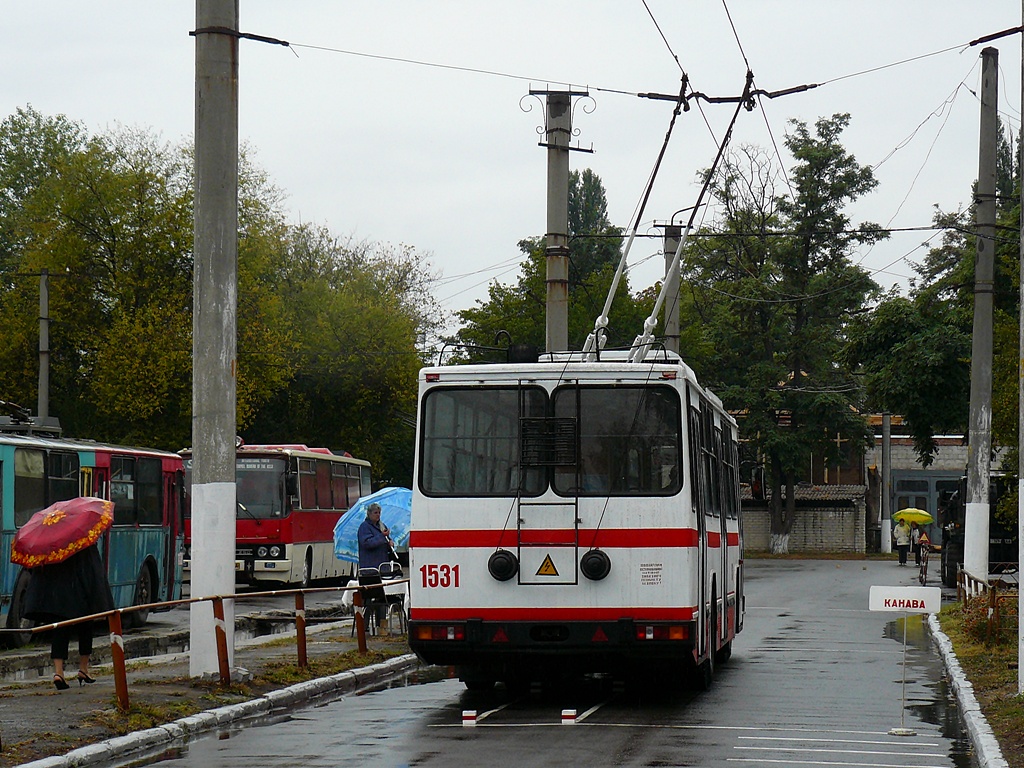 Dnipro, YMZ T2 Nr. 1531; Dnipro — Electric transit driving competition