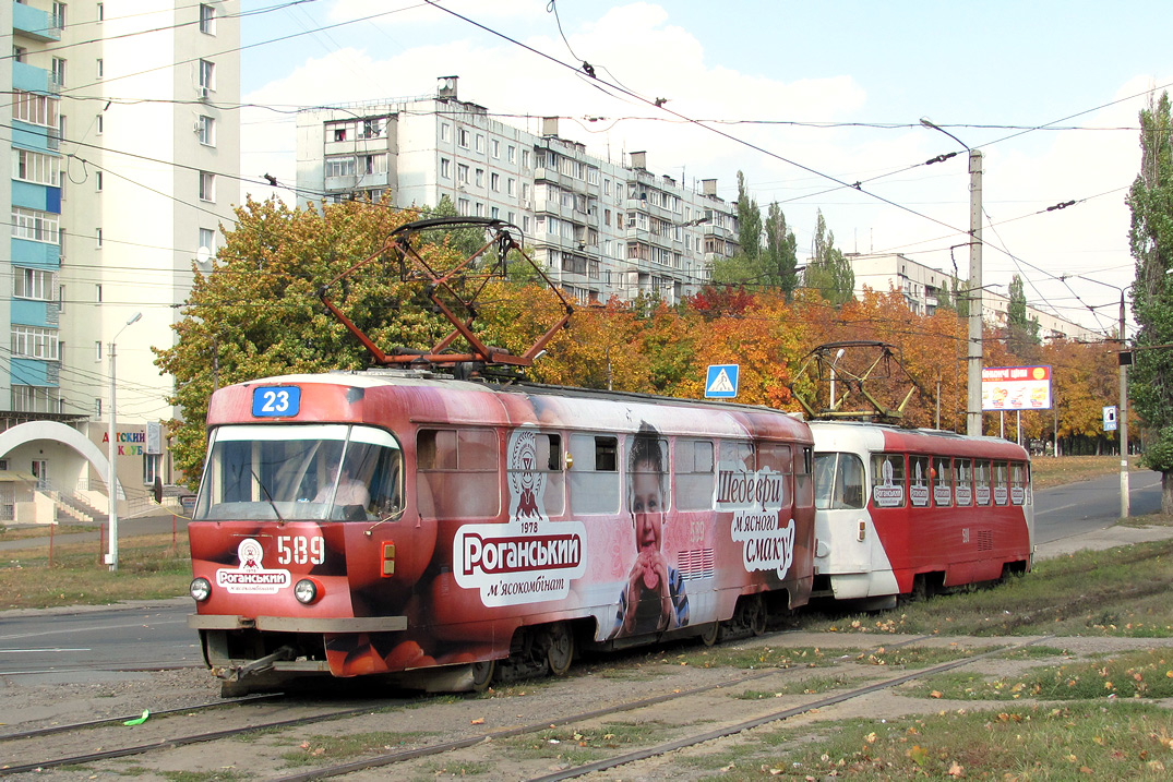 Kharkiv, Tatra T3SU # 589 Kharkiv, Tatra T3SU # 589