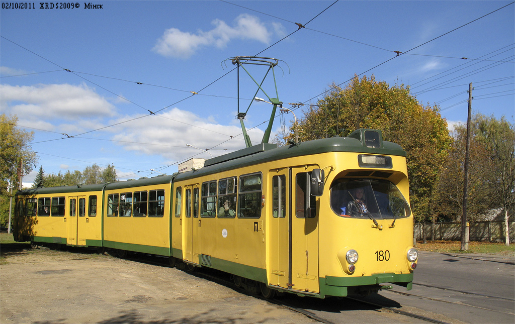 Минск, DWM GT8-D № 180